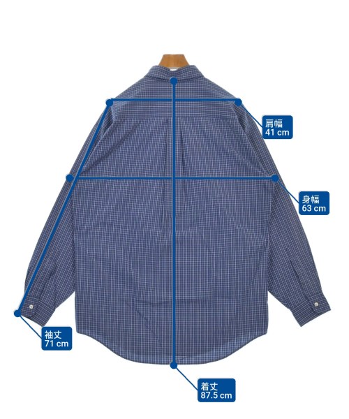 L.L.Bean（エルエルビーン）カジュアルシャツ 青 サイズ:L メンズ/2200618611034