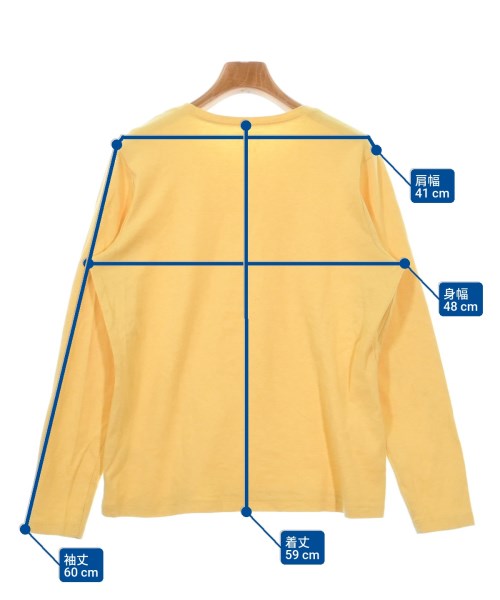 L.L.Bean（エルエルビーン）Tシャツ・カットソー 黄 サイズ:M レディース/2200613144018