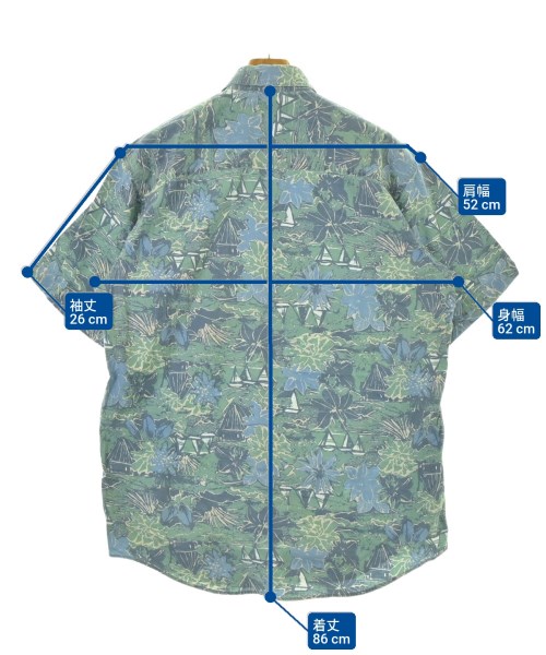 L.L.Bean（エルエルビーン）カジュアルシャツ 緑 サイズ:M メンズ/2200666809018