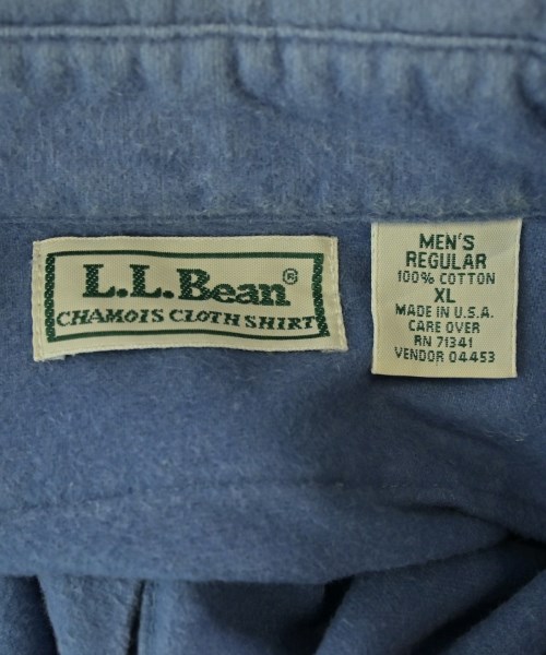L.L.Bean（エルエルビーン）カジュアルシャツ 青 サイズ:XL メンズ/2200675574020