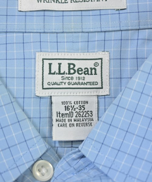 L.L.Bean（エルエルビーン）カジュアルシャツ 青 サイズ:16 1/2(XL位) メンズ/2200679220084