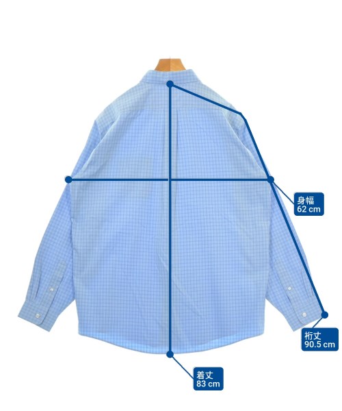 L.L.Bean（エルエルビーン）カジュアルシャツ 青 サイズ:16 1/2(XL位) メンズ/2200679220084