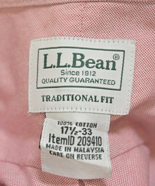 L.L.Bean（エルエルビーン）カジュアルシャツ ピンク サイズ:17 1/2(XXL位) メンズ/2200677927190