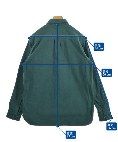 L.L.Bean（エルエルビーン）カジュアルシャツ 緑 サイズ:M メンズ/2200676658019