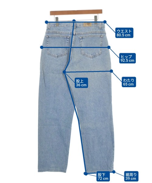 L.L.Bean（エルエルビーン）デニムパンツ 青 サイズ:32(XXL位) レディース/2200698376403