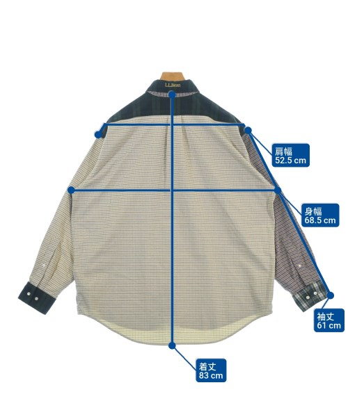 L.L.Bean（エルエルビーン）カジュアルシャツ 黒 サイズ:-(XXL位) メンズ/2200698654075