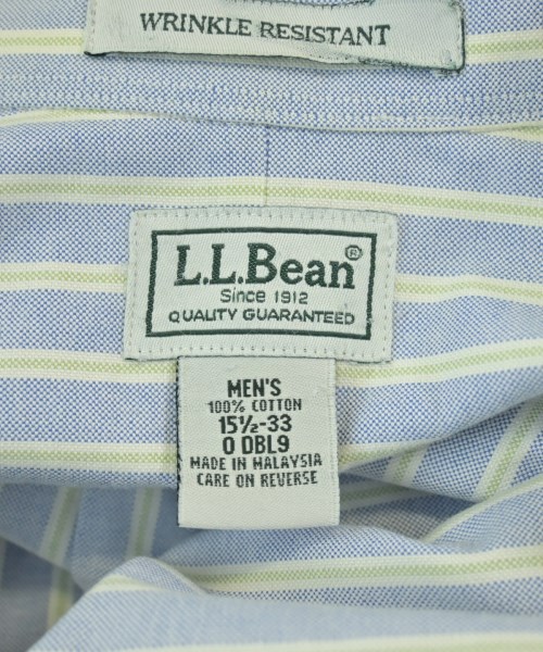 L.L.Bean（エルエルビーン）カジュアルシャツ 青 サイズ:15 1/2(M位) メンズ/2200643985162