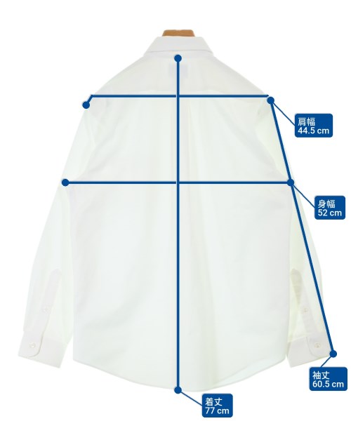 L.L.Bean（エルエルビーン）カジュアルシャツ 白 サイズ:15 1/2(M位) メンズ/2200657841812