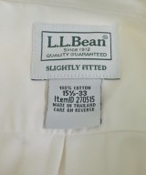 L.L.Bean（エルエルビーン）カジュアルシャツ 白 サイズ:15 1/2(M位) メンズ/2200657841812