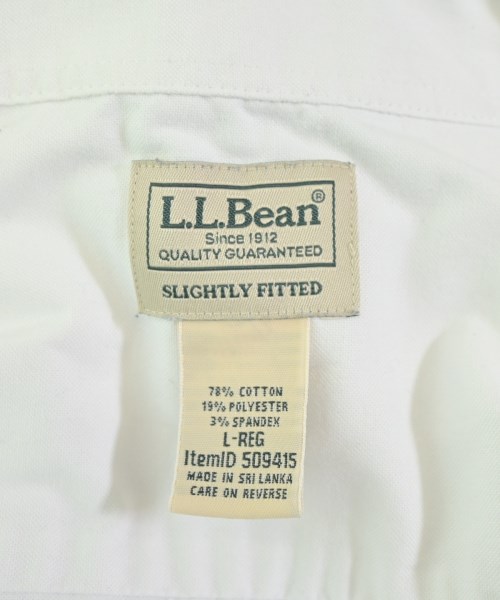 L.L.Bean（エルエルビーン）カジュアルシャツ 白 サイズ:L メンズ/2200660090023