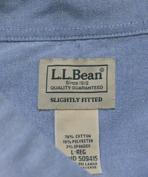 L.L.Bean（エルエルビーン）カジュアルシャツ 青 サイズ:L メンズ/2200660090047