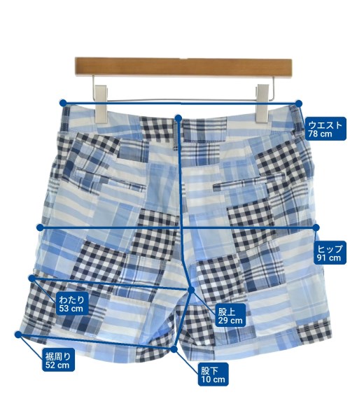 L.L.Bean（エルエルビーン）ショートパンツ 青 サイズ:6(M位) レディース/2200712027021