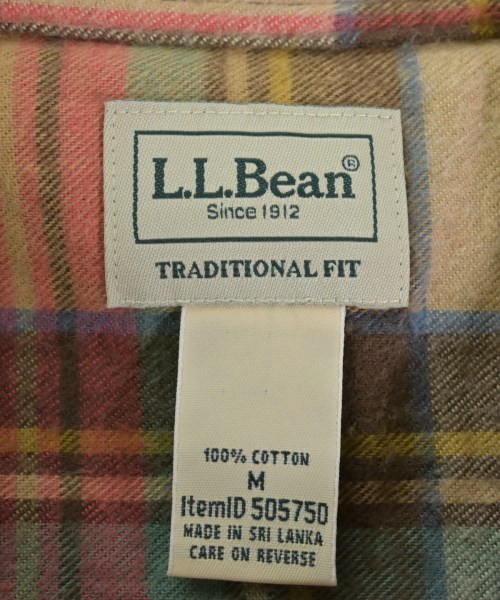 L.L.Bean（エルエルビーン）カジュアルシャツ ベージュ サイズ:M メンズ/2200717405015