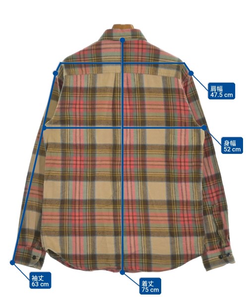L.L.Bean（エルエルビーン）カジュアルシャツ ベージュ サイズ:M メンズ/2200717405015
