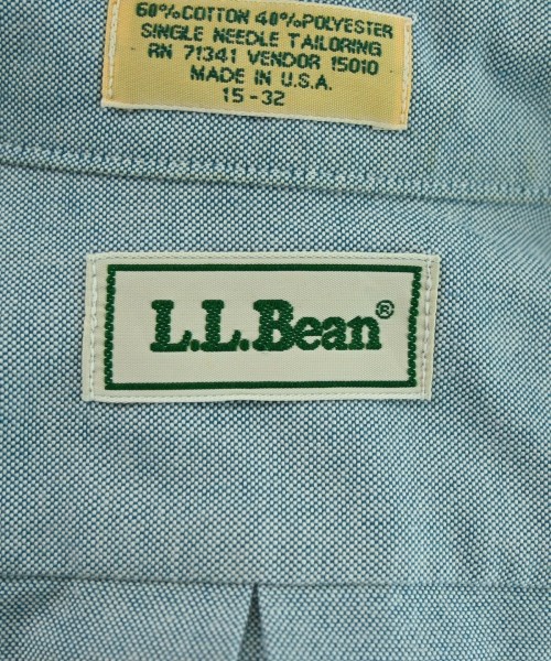 L.L.Bean（エルエルビーン）カジュアルシャツ 青 サイズ:15(S位) メンズ/2200718274108