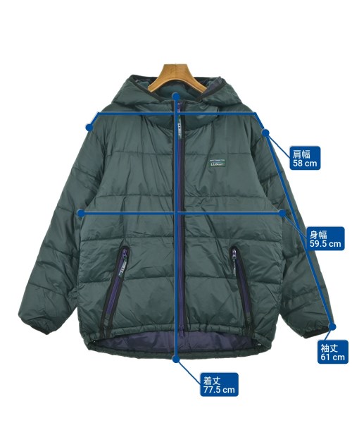 L.L.Bean（エルエルビーン）ダウンジャケット/ダウンベスト 緑 サイズ:M メンズ/2200634987014