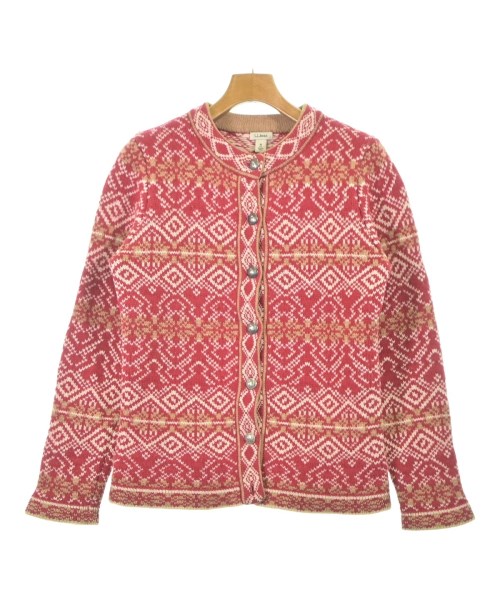 L.L.Bean(エルエルビーン)カーディガン 赤 サイズ:M/2200635943057