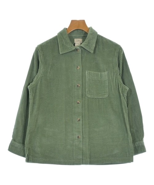 L.L.Bean(エルエルビーン)カジュアルシャツ 緑 サイズ:XS/2200647415030