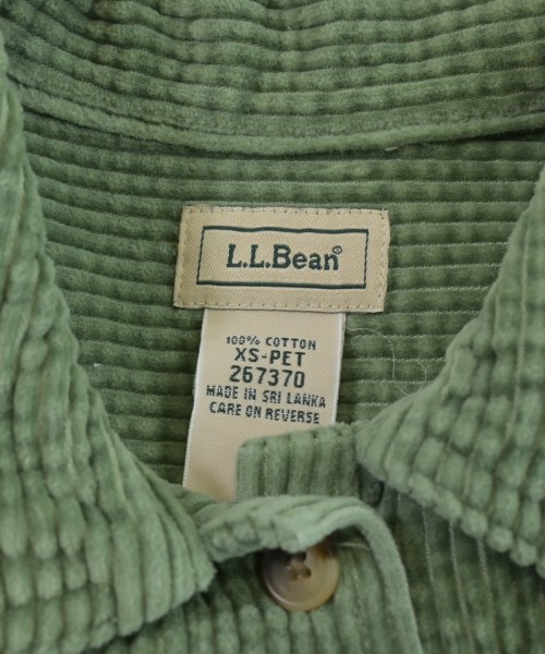 L.L.Bean（エルエルビーン）カジュアルシャツ 緑 サイズ:XS レディース/2200647415030
