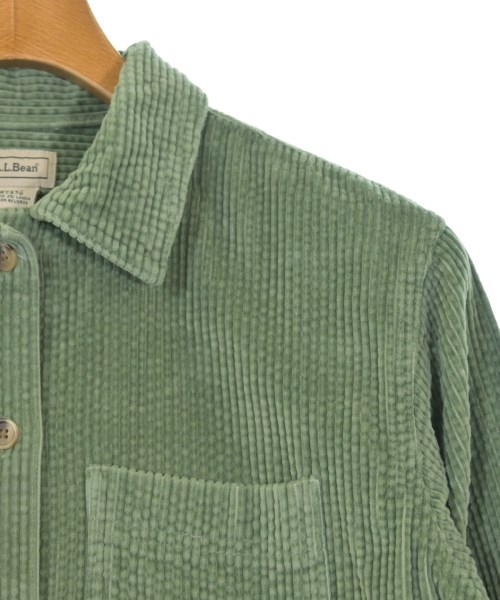 L.L.Bean（エルエルビーン）カジュアルシャツ 緑 サイズ:XS レディース/2200647415030