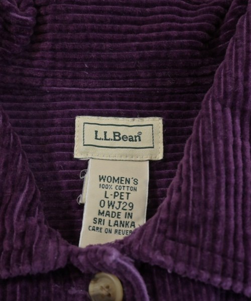 L.L.Bean（エルエルビーン）カジュアルシャツ 紫 サイズ:L レディース/2200647415047