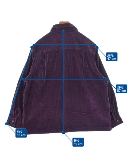 L.L.Bean（エルエルビーン）カジュアルシャツ 紫 サイズ:L レディース/2200647415047