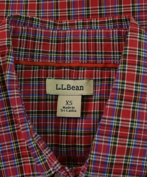 L.L.Bean（エルエルビーン）カジュアルシャツ 赤 サイズ:XS レディース/2200649089048