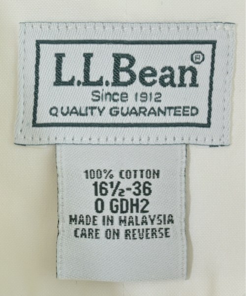 L.L.Bean（エルエルビーン）カジュアルシャツ 白 サイズ:16 1/2-36(XL位) メンズ/2200652305128