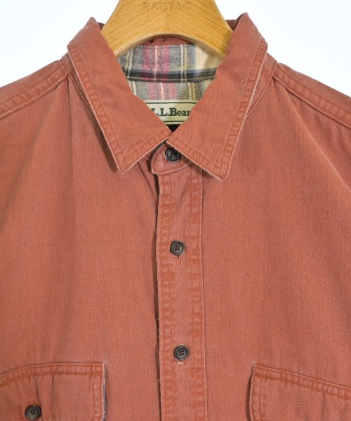 L.L.Bean（エルエルビーン）カジュアルシャツ 赤 サイズ:L メンズ/2200702373022