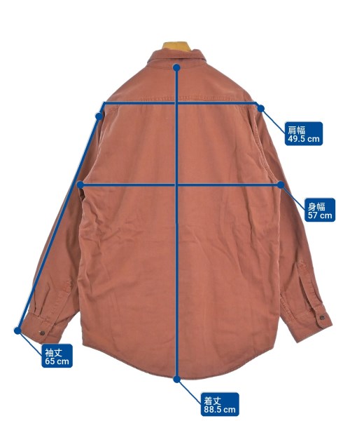 L.L.Bean（エルエルビーン）カジュアルシャツ 赤 サイズ:L メンズ/2200702373022