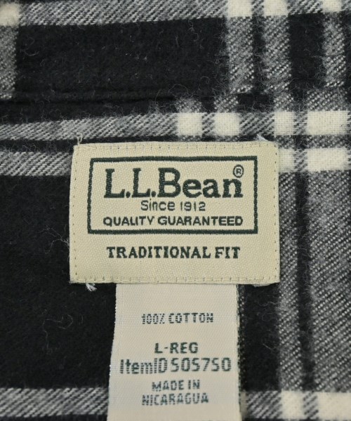 L.L.Bean（エルエルビーン）カジュアルシャツ 黒 サイズ:L メンズ/2200702675102