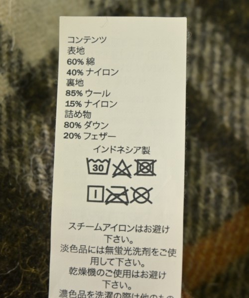 L.L.Bean（エルエルビーン）ダウンジャケット/ダウンベスト カーキ サイズ:L メンズ/2200705529013