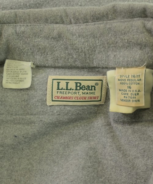 L.L.Bean（エルエルビーン）カジュアルシャツ グレー サイズ:-(XXL位) メンズ/2200710193018