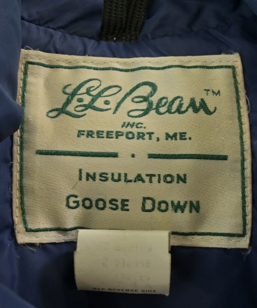 L.L.Bean（エルエルビーン）ダウンジャケット/ダウンベスト 青 サイズ:-(M位) レディース/2200665345012