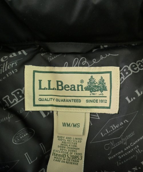 L.L.Bean（エルエルビーン）ダウンジャケット/ダウンベスト 黒 サイズ:M レディース/2200718679019