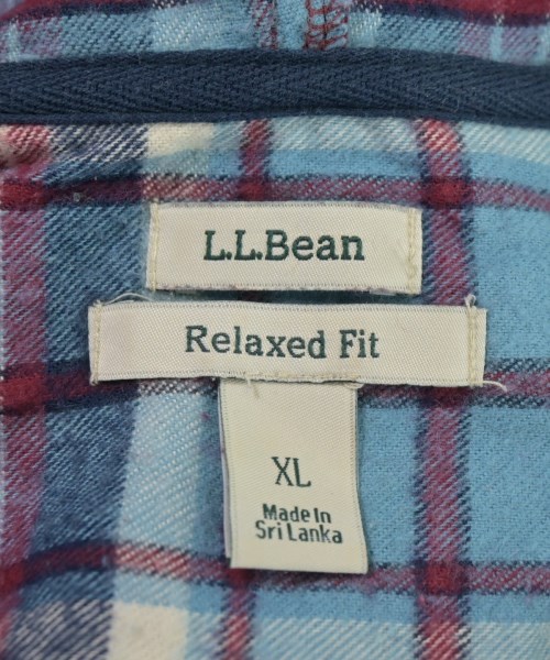 L.L.Bean（エルエルビーン）カジュアルシャツ 青 サイズ:XL レディース/2200724061082