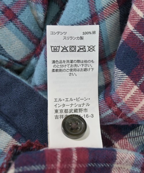 L.L.Bean（エルエルビーン）カジュアルシャツ 青 サイズ:XL レディース/2200724061082