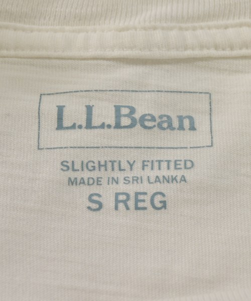 L.L.Bean（エルエルビーン）Tシャツ・カットソー 白 サイズ:S メンズ/2200728220065