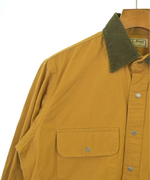 L.L.Bean（エルエルビーン）カジュアルシャツ 黄 サイズ:M メンズ/2200683861075