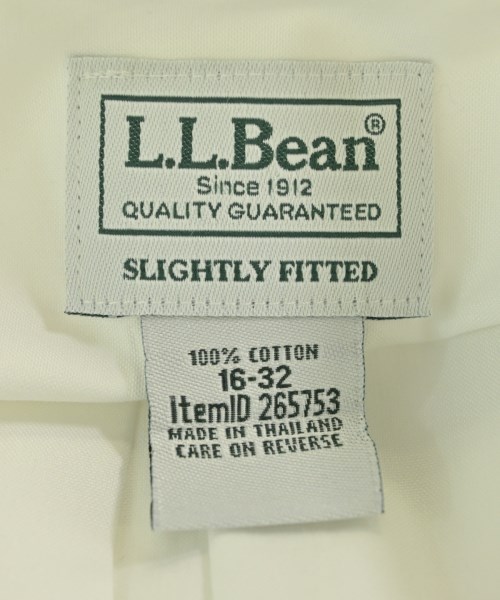 L.L.Bean（エルエルビーン）カジュアルシャツ 白 サイズ:16(L位) メンズ/2200685981016