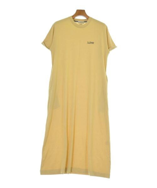 L.L.Bean(エルエルビーン)ワンピース 黄 サイズ:M/2200680725141