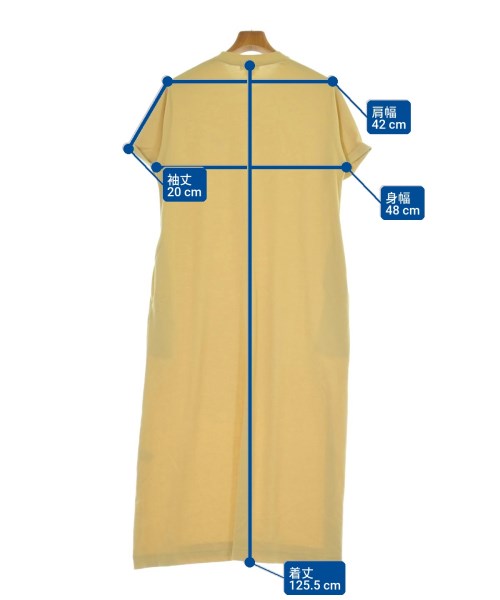 L.L.Bean（エルエルビーン）ワンピース 黄 サイズ:M レディース/2200680725141