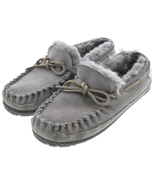 L.L.Bean(エルエルビーン)モカシン/デッキシューズ グレー サイズ:US7(24cm位)/2200683472103