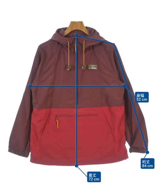 L.L.Bean（エルエルビーン）マウンテンパーカー 赤 サイズ:M メンズ/2200691791012