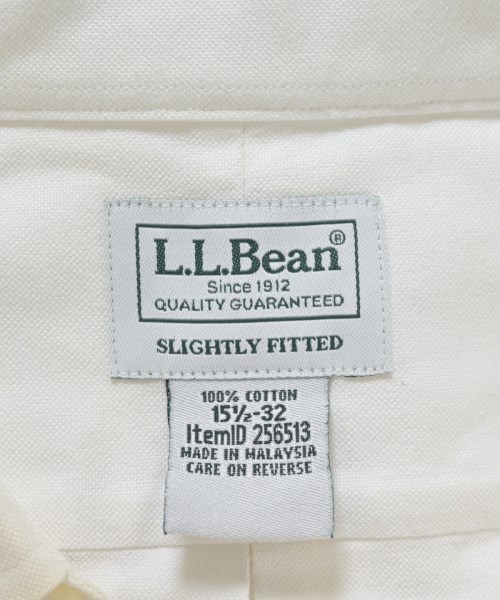 L.L.Bean（エルエルビーン）カジュアルシャツ 白 サイズ:15 1/2(M位) メンズ/2200691791050