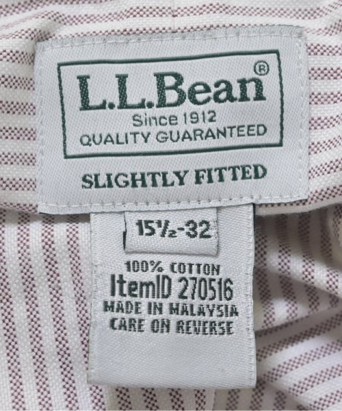 L.L.Bean（エルエルビーン）カジュアルシャツ 茶 サイズ:15 1/2(M位) メンズ/2200691791067