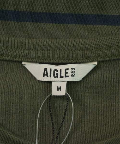 AIGLE（エーグル）Tシャツ・カットソー カーキ サイズ:M メンズ/2200554656045