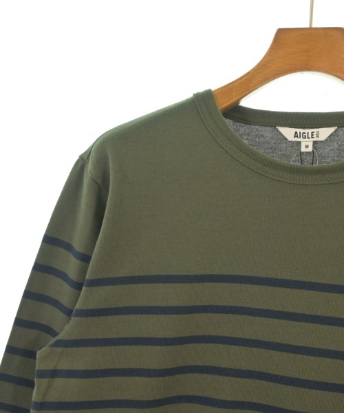 AIGLE（エーグル）Tシャツ・カットソー カーキ サイズ:M メンズ/2200554656045