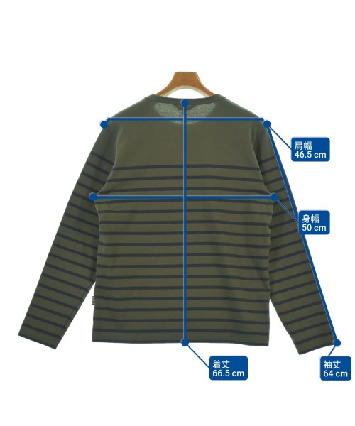 AIGLE（エーグル）Tシャツ・カットソー カーキ サイズ:M メンズ/2200554656045