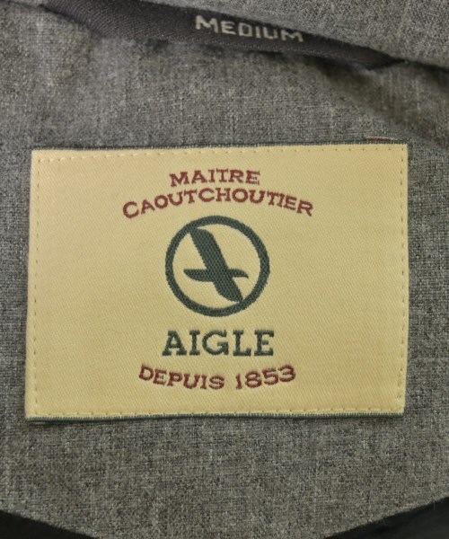 AIGLE（エーグル）ダウンコート グレー サイズ:M メンズ/2200643231016
